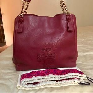 ❤️SOLD❤️Tory Burch Harper Center Zip Tote